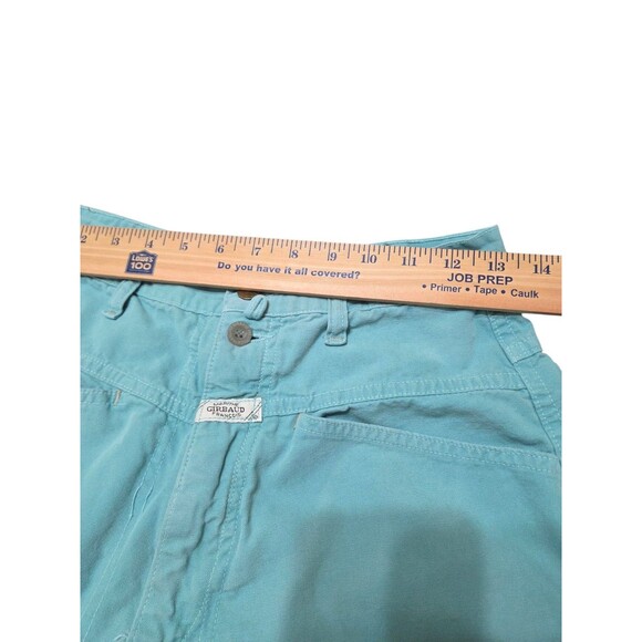 Vtg Marithe Francois Girbaud Y2K Baggy Shorts Blue Men's Size 28 USA 90s B27.1 - Picture 5 of 13